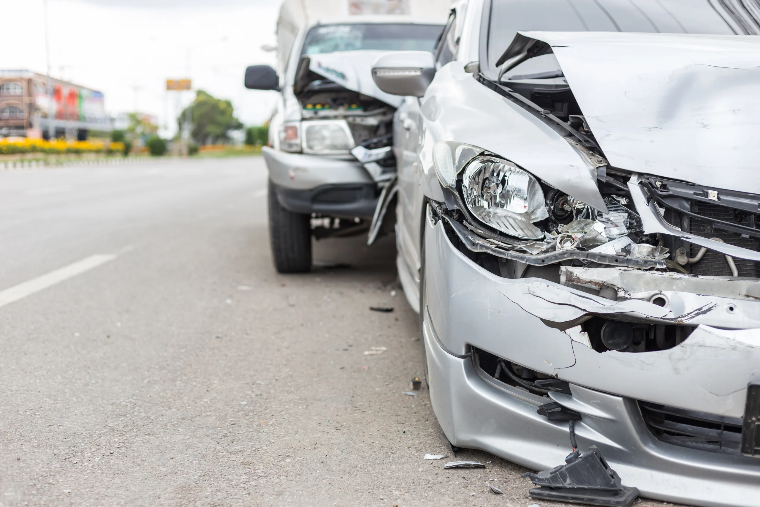 Car accident aftermath