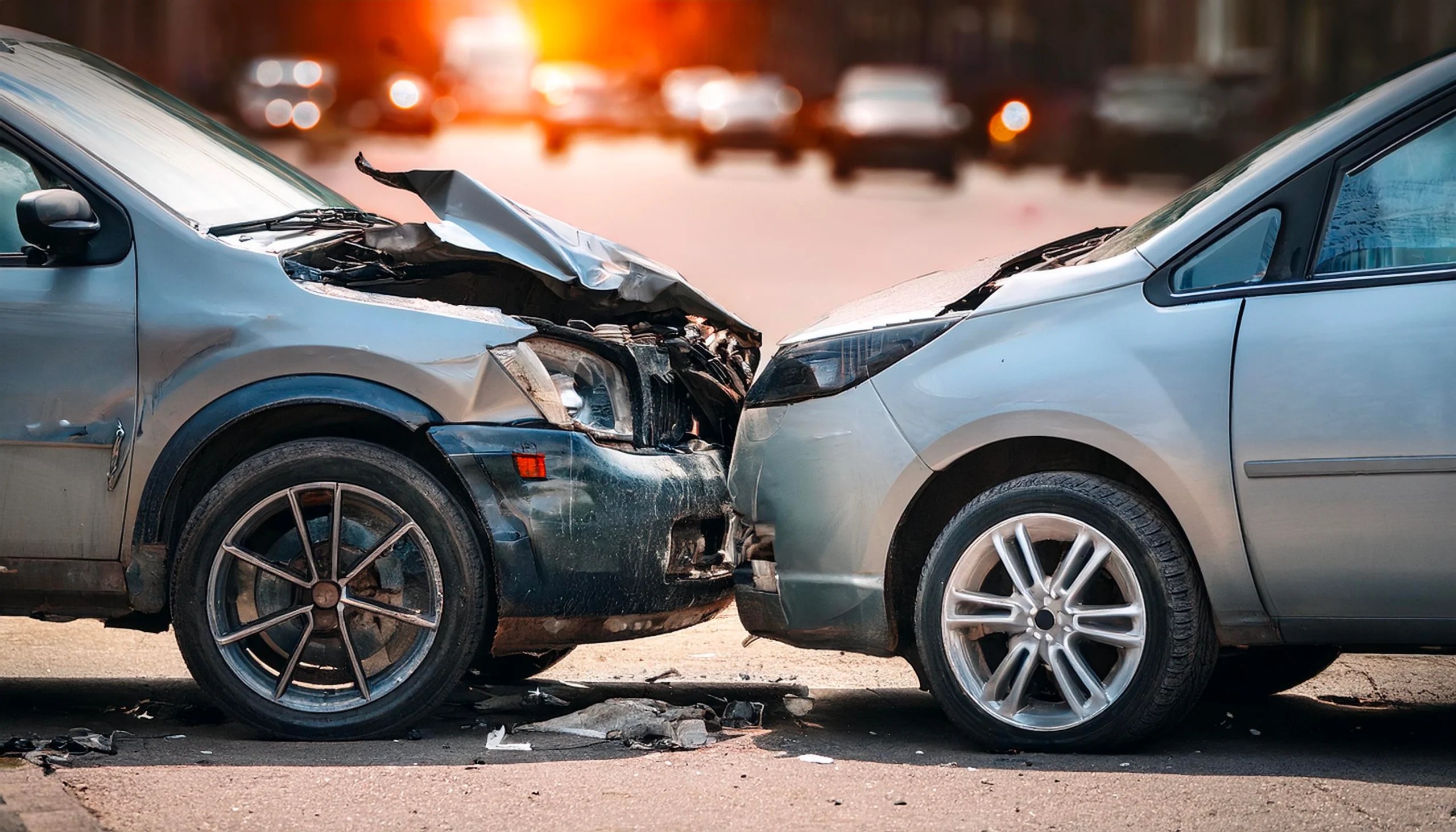 Car accident aftermath